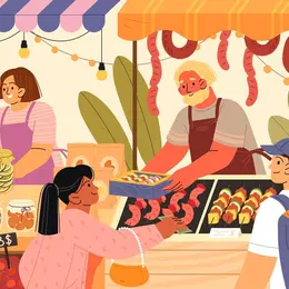 Marché festif