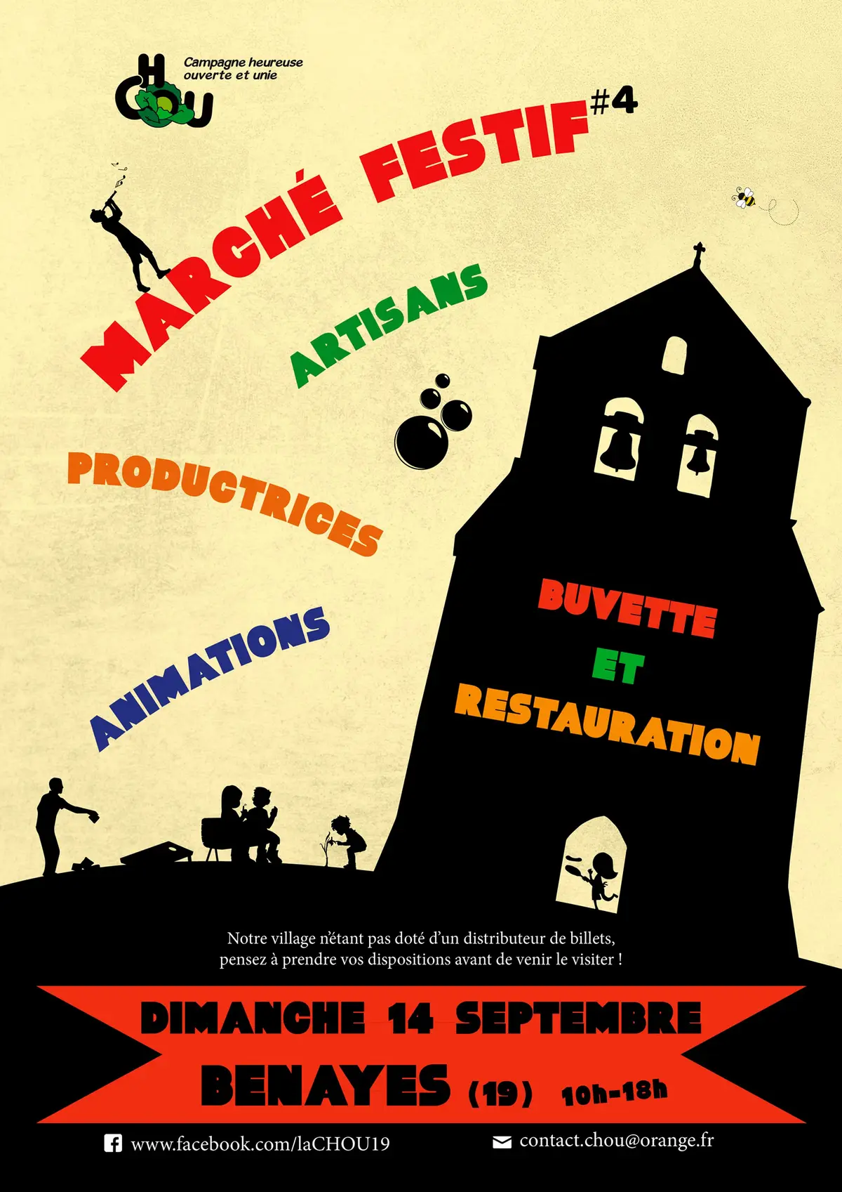Marché festif à Benayes