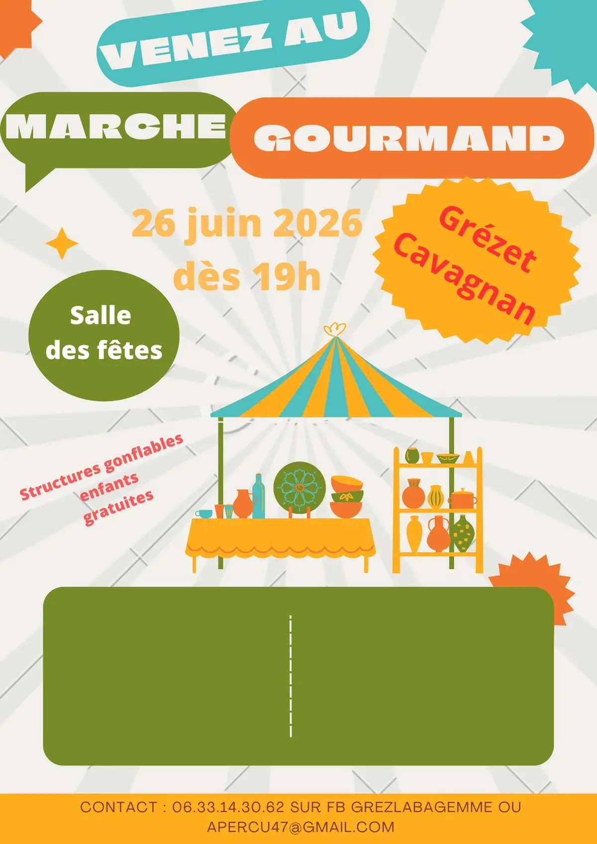 Marché gourmand