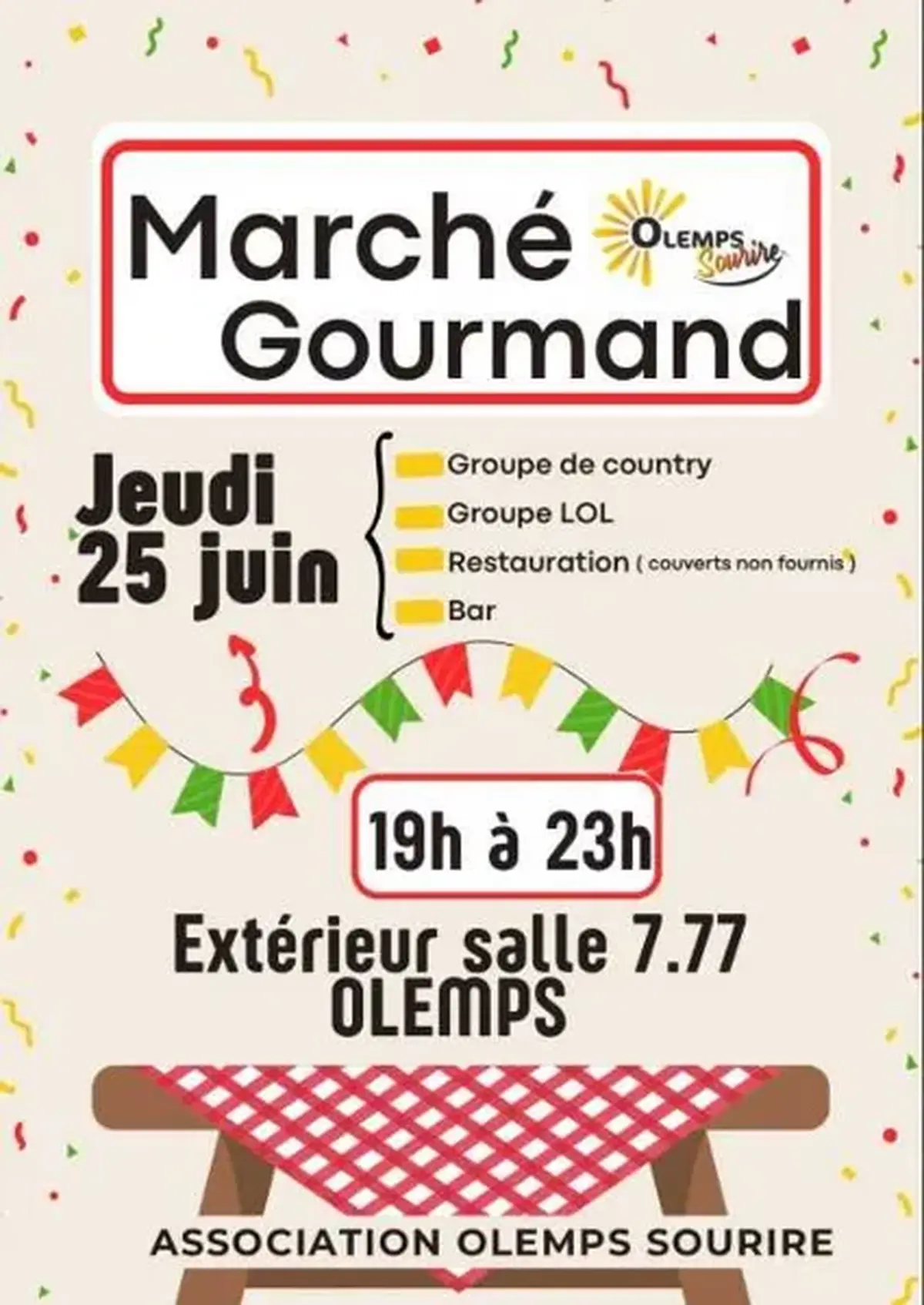 Marché gourmand