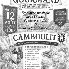 Marché gourmand à Camboulit