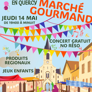 Marché gourmand à Limogne