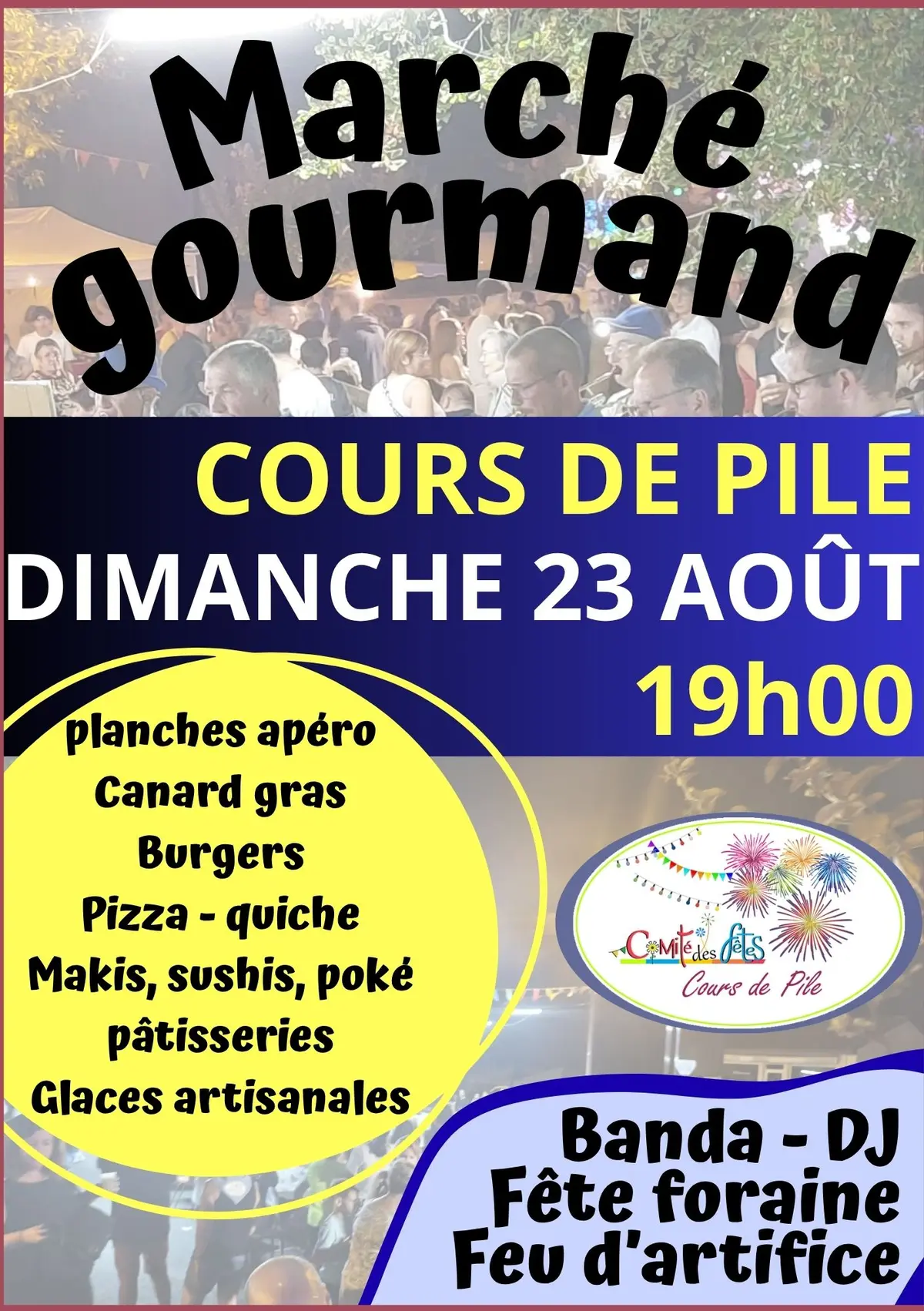 Marché gourmand | Cours-de-Pile