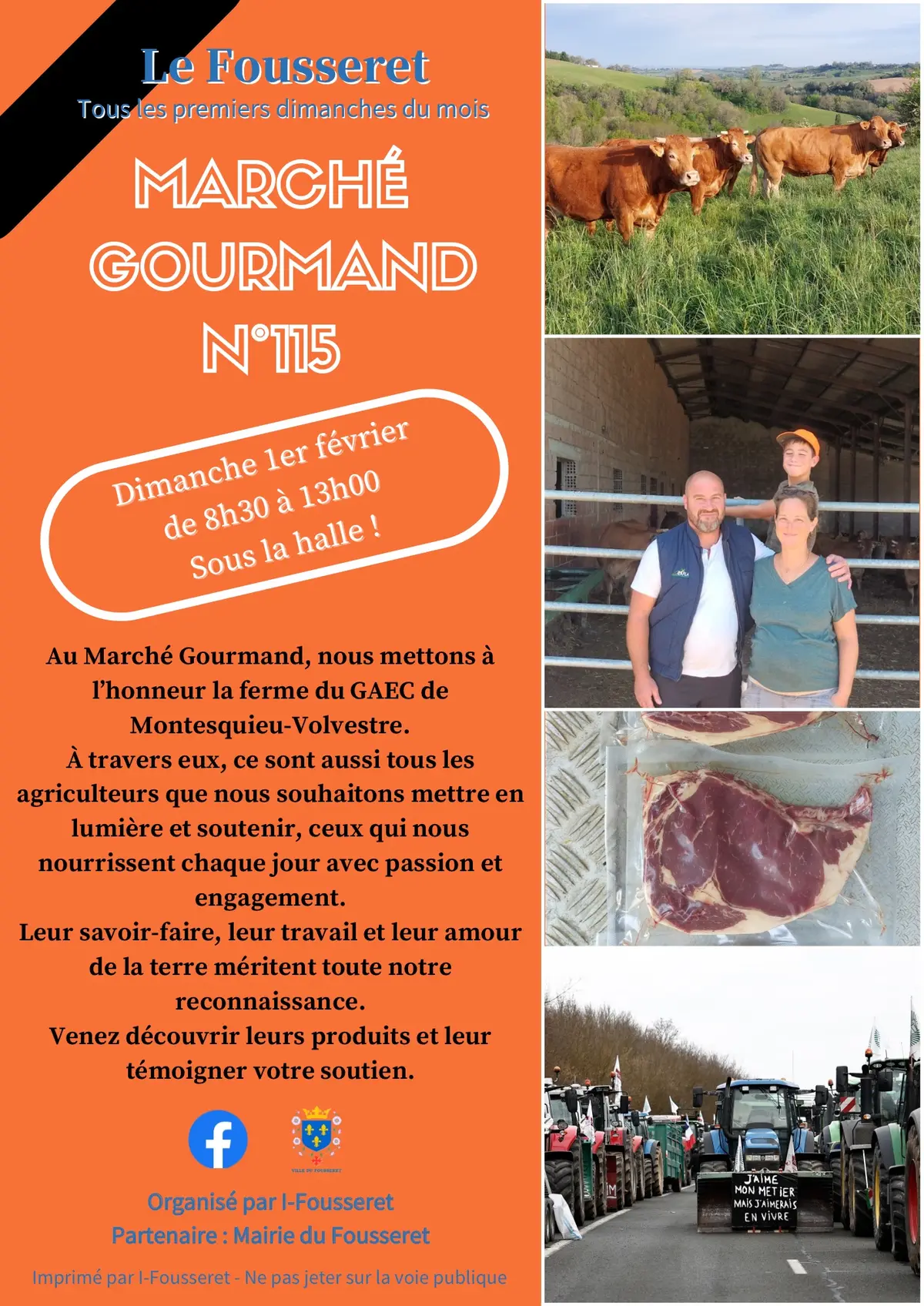 Marche Gourmand De Février