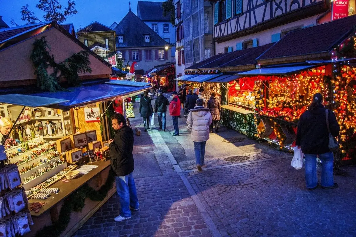 Le marché de Noël gourmand de Colmar