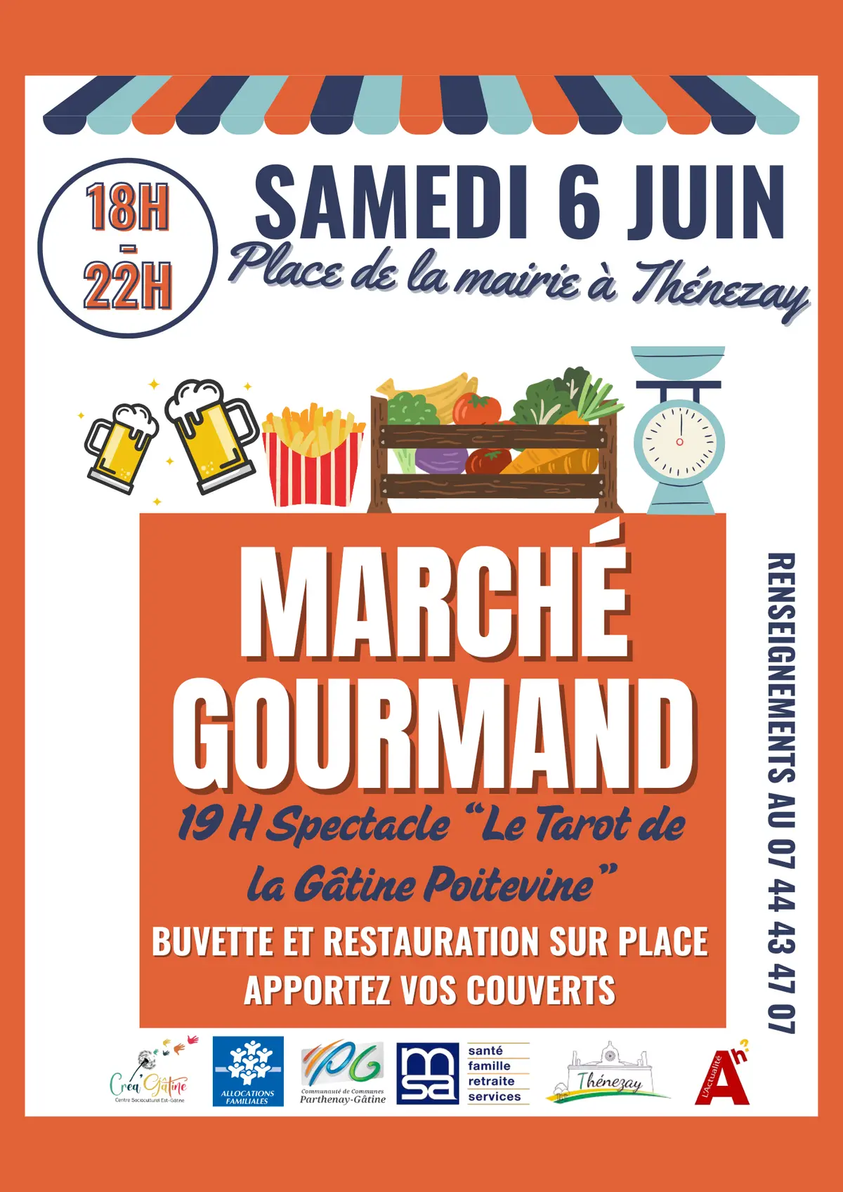 Marché gourmand de Thénezay