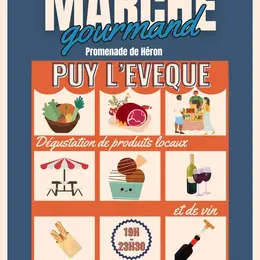 Marché gourmand des producteurs à Puy-l'Evêque