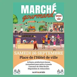 Marché gourmand et concours de vélos fleuris