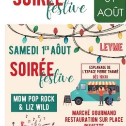 Marché gourmand et soirée festive à Leyme