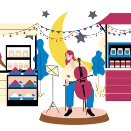 Marché Gourmand nocturne