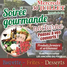 Marché gourmand nocturne à Rouffignac-Saint-Cernin
