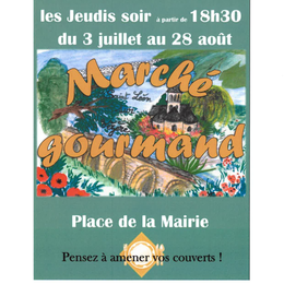 Marché gourmand nocturne à Saint-Léon-sur-Vézère