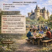 Marche gourmande au Château de Cherveux