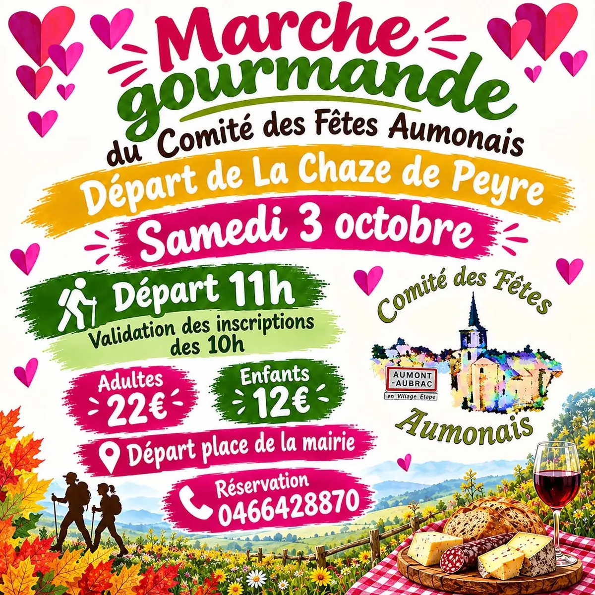 Marche Gourmande Du Comité Des Fêtes Aumonais