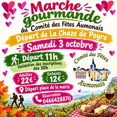 Marche Gourmande Du Comité Des Fêtes Aumonais