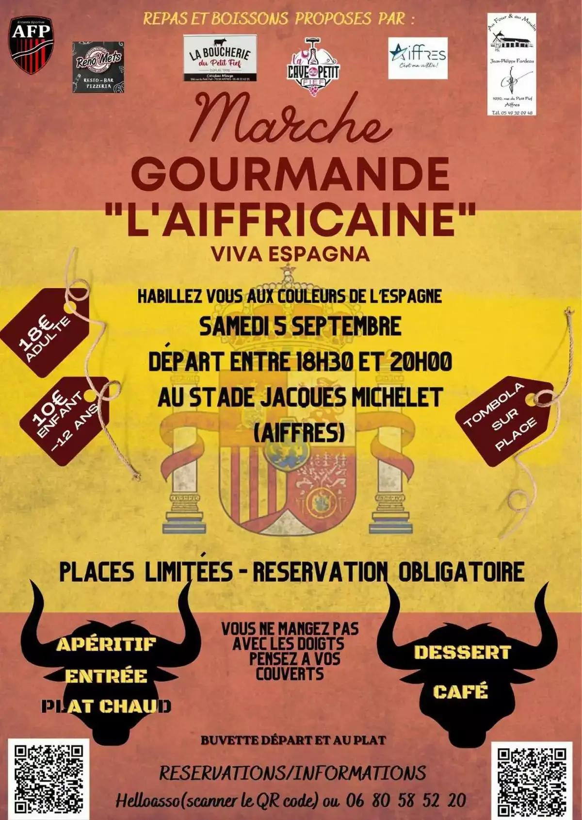 Marche Gourmande L’Aiffricaine à Aiffres