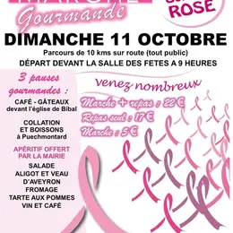 Marche gourmande Octobre rose