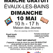 Marché gratuit gratiféria de printemps