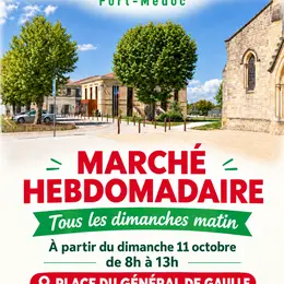 Marché hebdomadaire - Cussac-Fort-Médoc