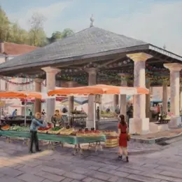 Marché hebdomadaire du vendredi à Vergt
