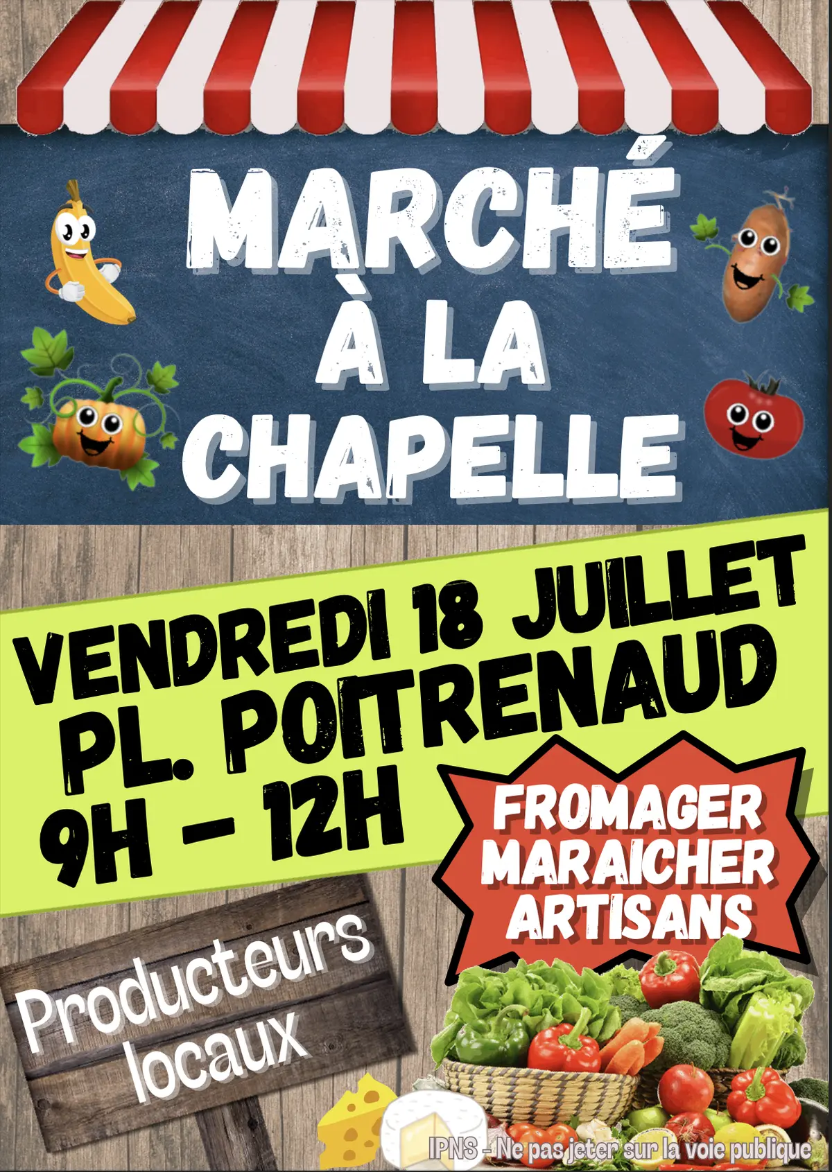 Marché La Chapelle Baloue