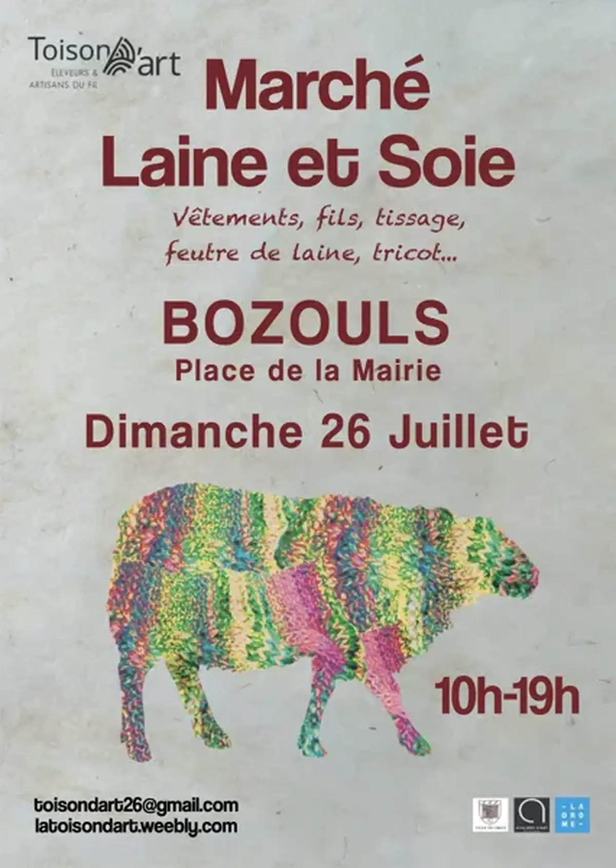 Marché Laine et Soie