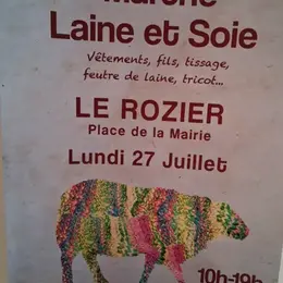Marché laine et soie