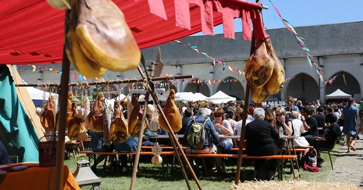 Marché médiéval d'Orléans