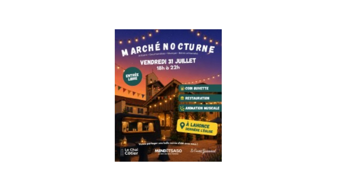 Marché nocturne