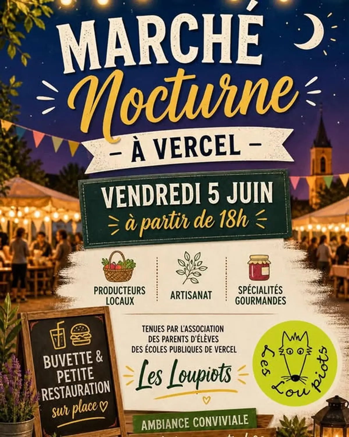 Marché nocturne