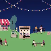 Marché nocturne