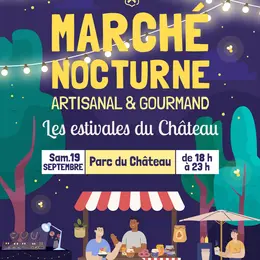 Marché nocturne artisanal & gourmand : les Estivales du Château