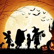 Marche nocturne d'halloween au pays de salm