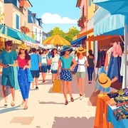 Marché nocturne de Capbreton