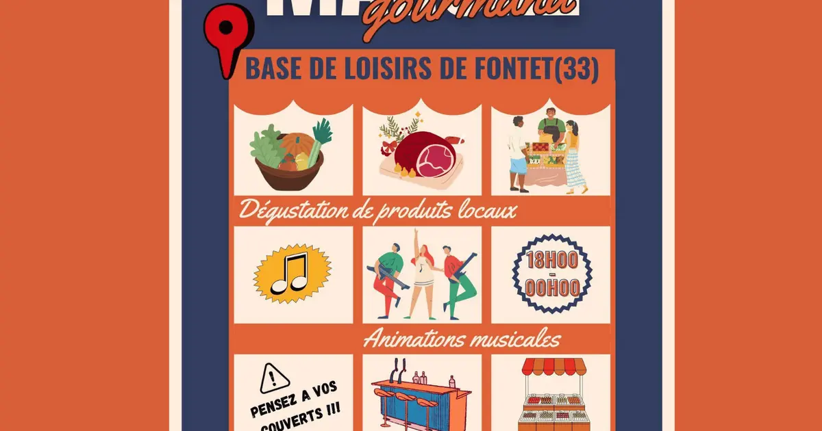 Marché nocturne de Fontet