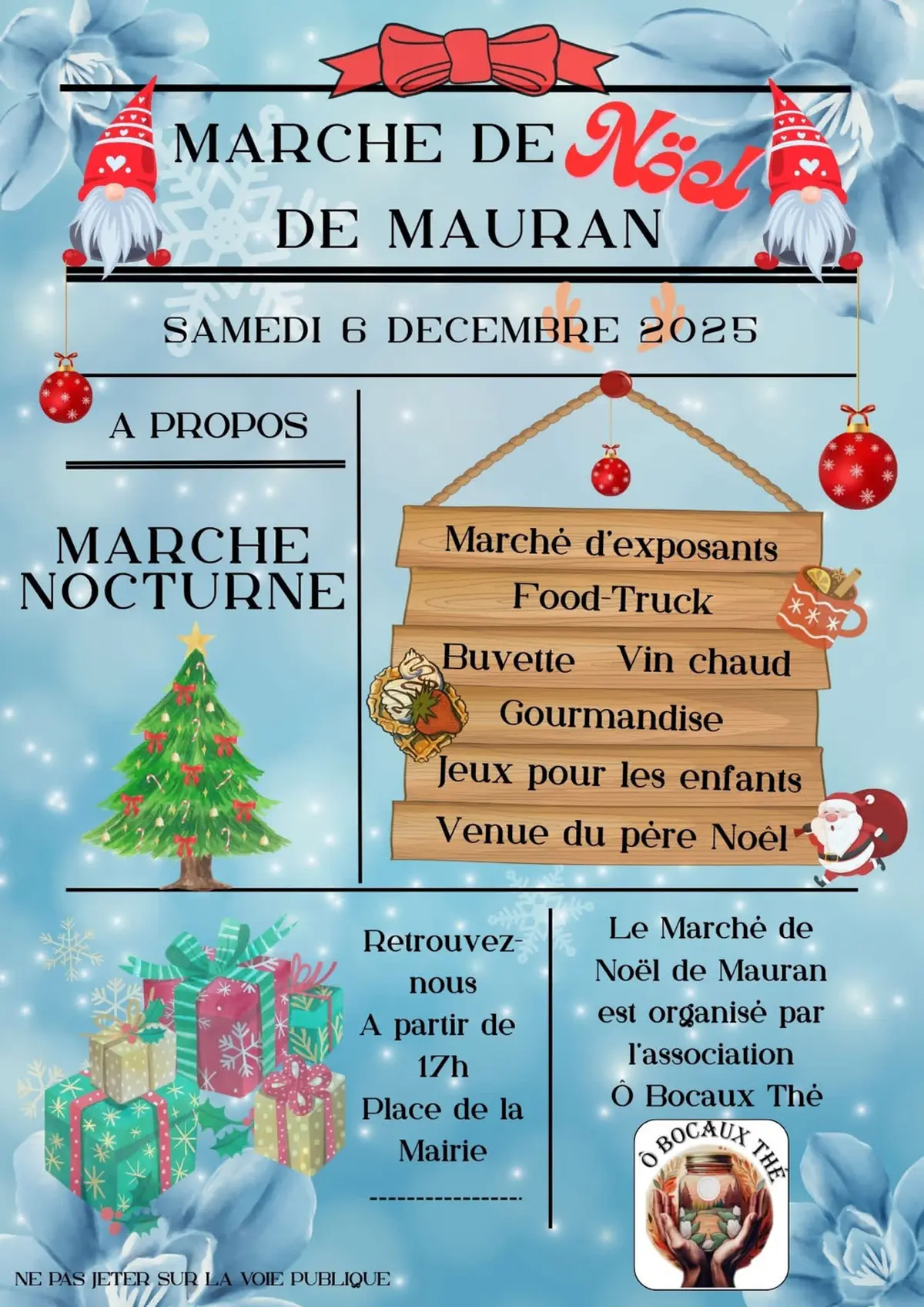 Marché Nocturne De Noël