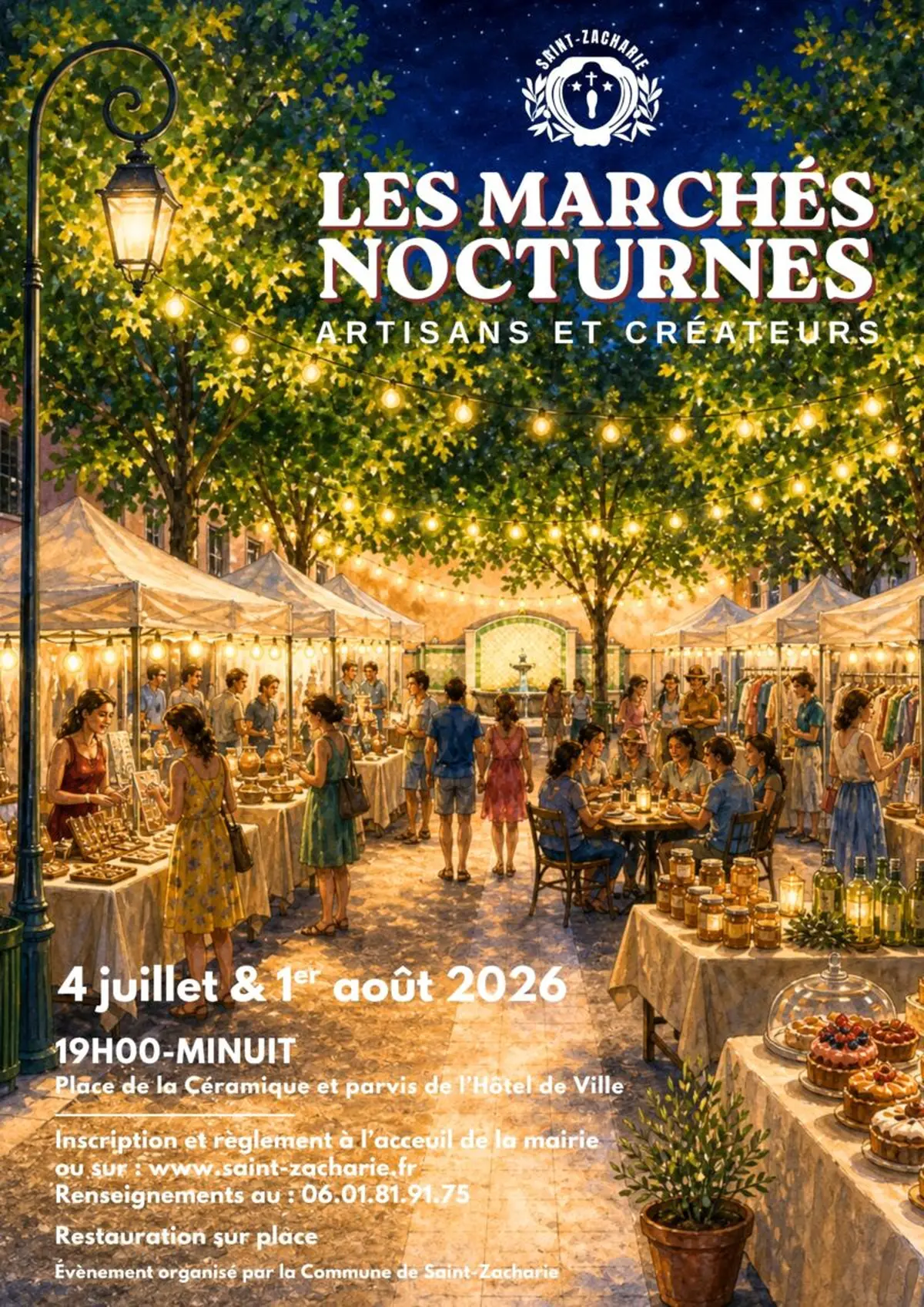 Marché Nocturne de Saint-Zacharie