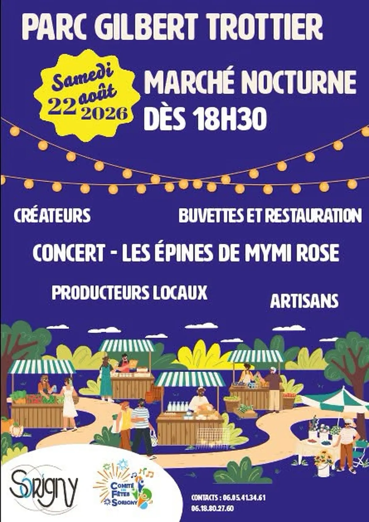 Marché nocturne de Sorigny