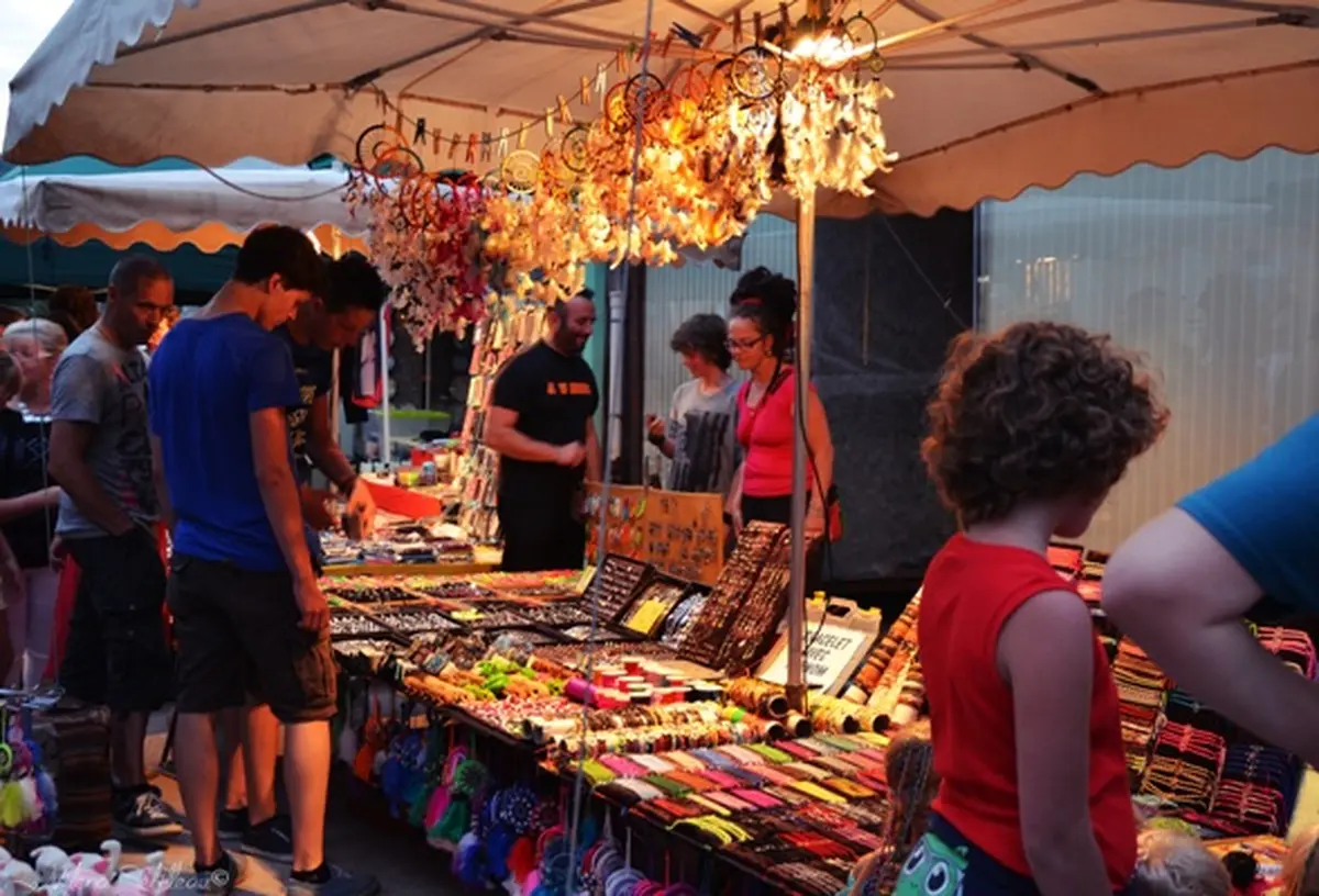 Marché nocturne des mercredis d'été