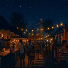 Marché Nocturne Du Village