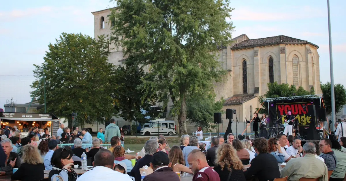 Marché Nocturne et Concert avec Jeanne Lise et Emeric