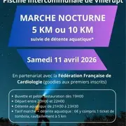 Marche nocturne et détente aquatique