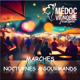 Marché nocturne et gourmand à Pauillac