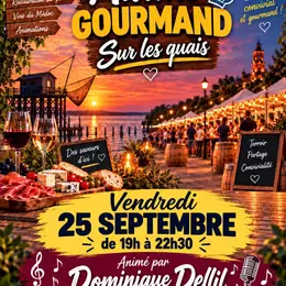 Marché nocturne et gourmand à Pauillac