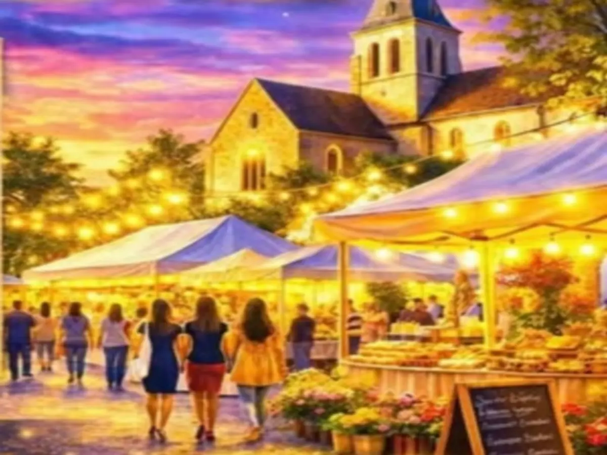 Marché nocturne - Fervaques