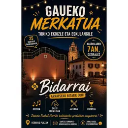 Marché nocturne-Gaueko merkatua