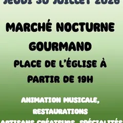 Marché nocturne gourmand