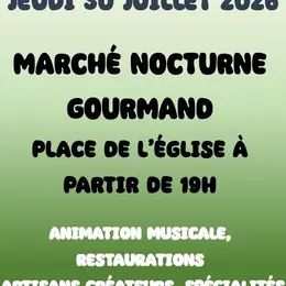 Marché nocturne gourmand