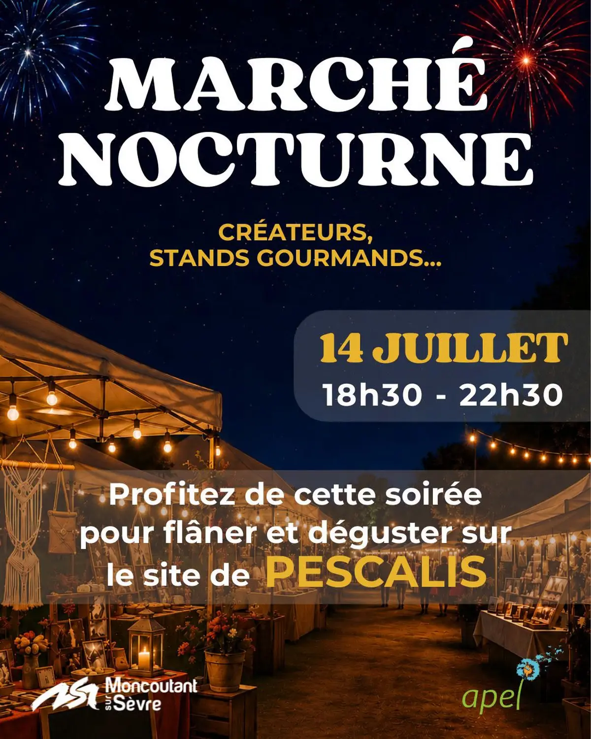 Marché nocturne - Pescalis