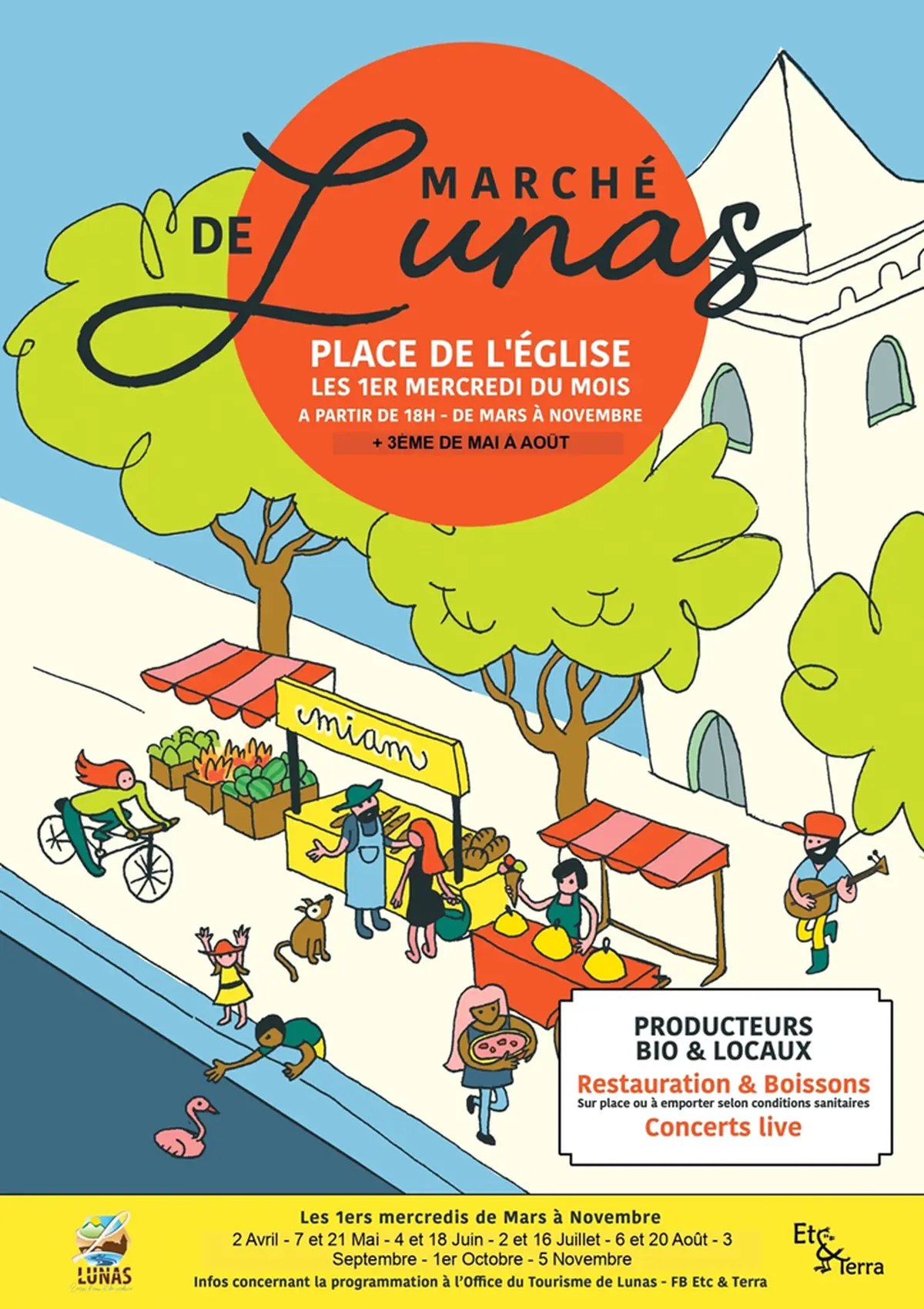 Marche Nocturne Traditionnel Plein Vent - Lunas Les Chateaux